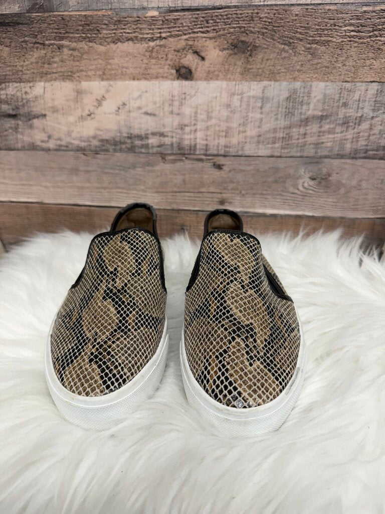 Leather Slip-On Sneakers, Banana Republic, Snake Print