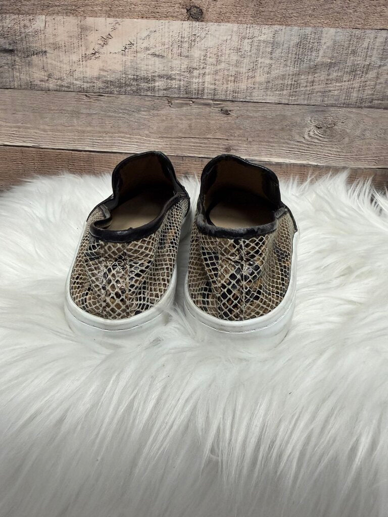Leather Slip-On Sneakers, Banana Republic, Snake Print