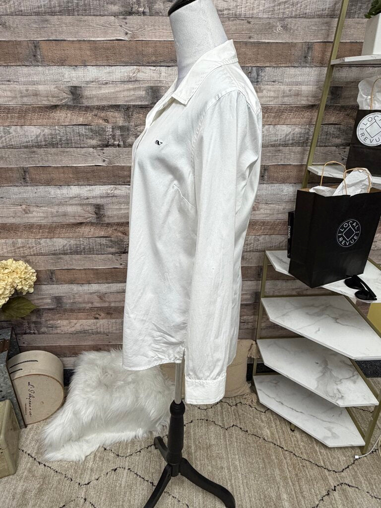 Vineyard Vines White Button-Down Shirt