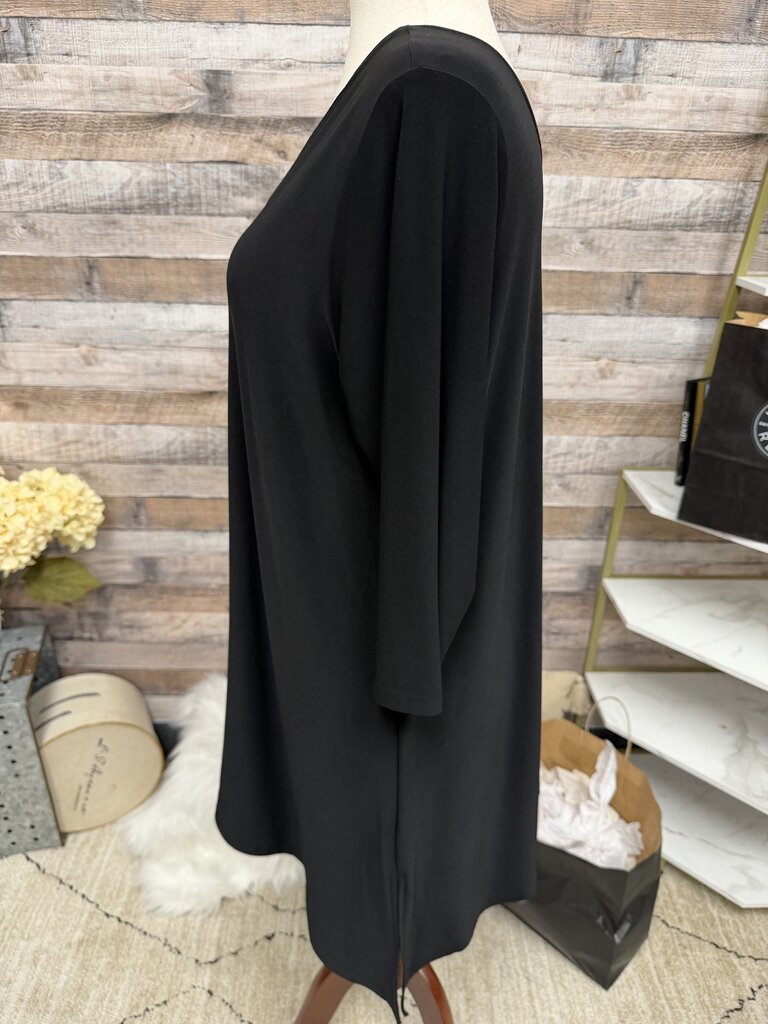 NWT Black Sympli 3/4 Sleeve Tunic Dress