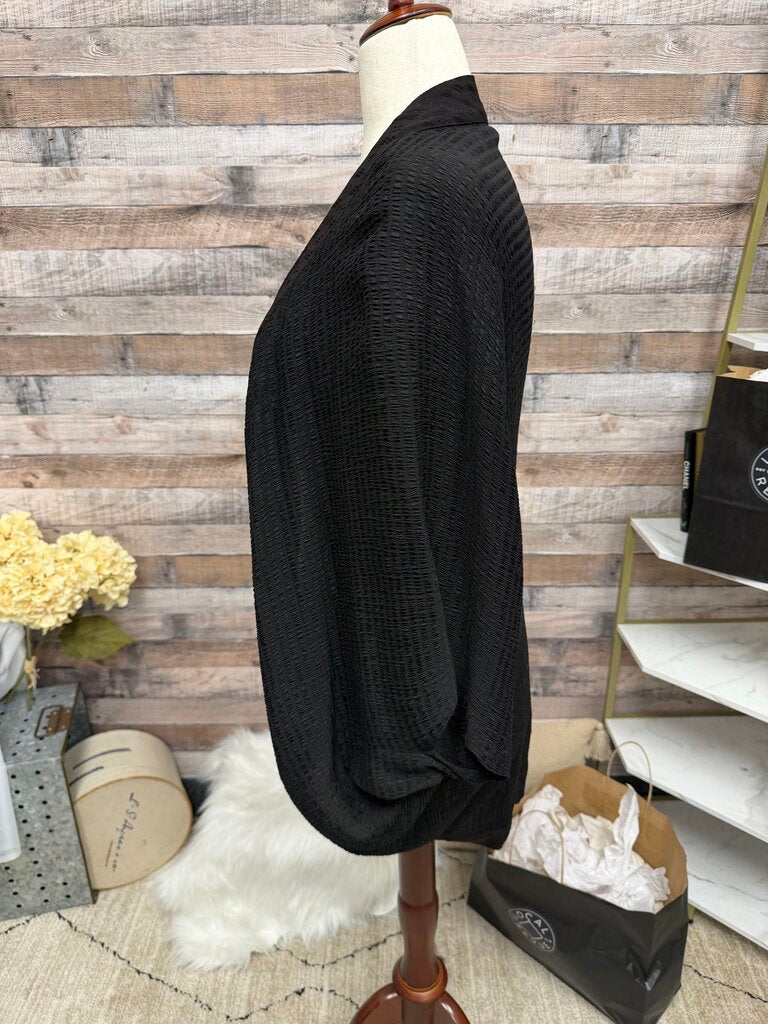 Nagada Egypt Black Textured Shawl