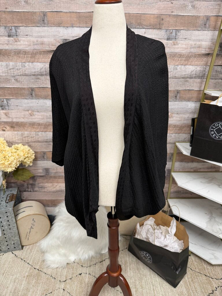Nagada Egypt Black Textured Shawl