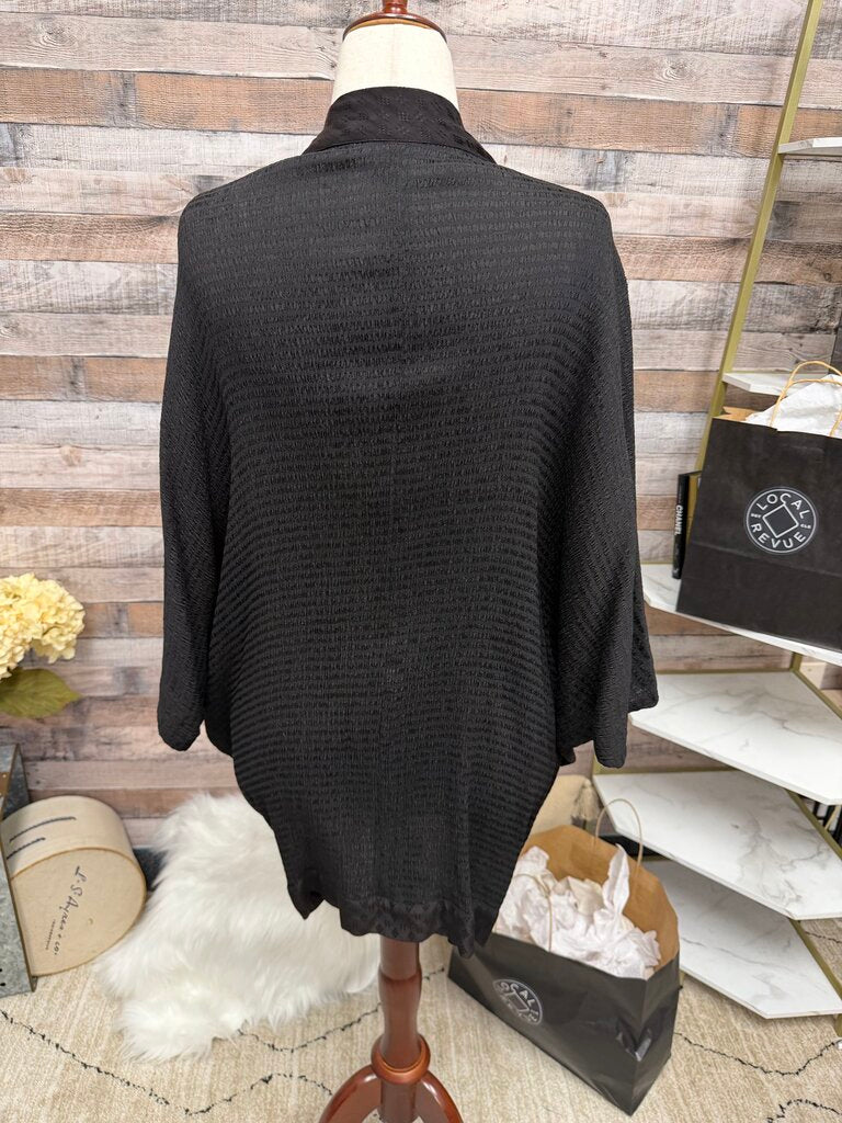 Nagada Egypt Black Textured Shawl