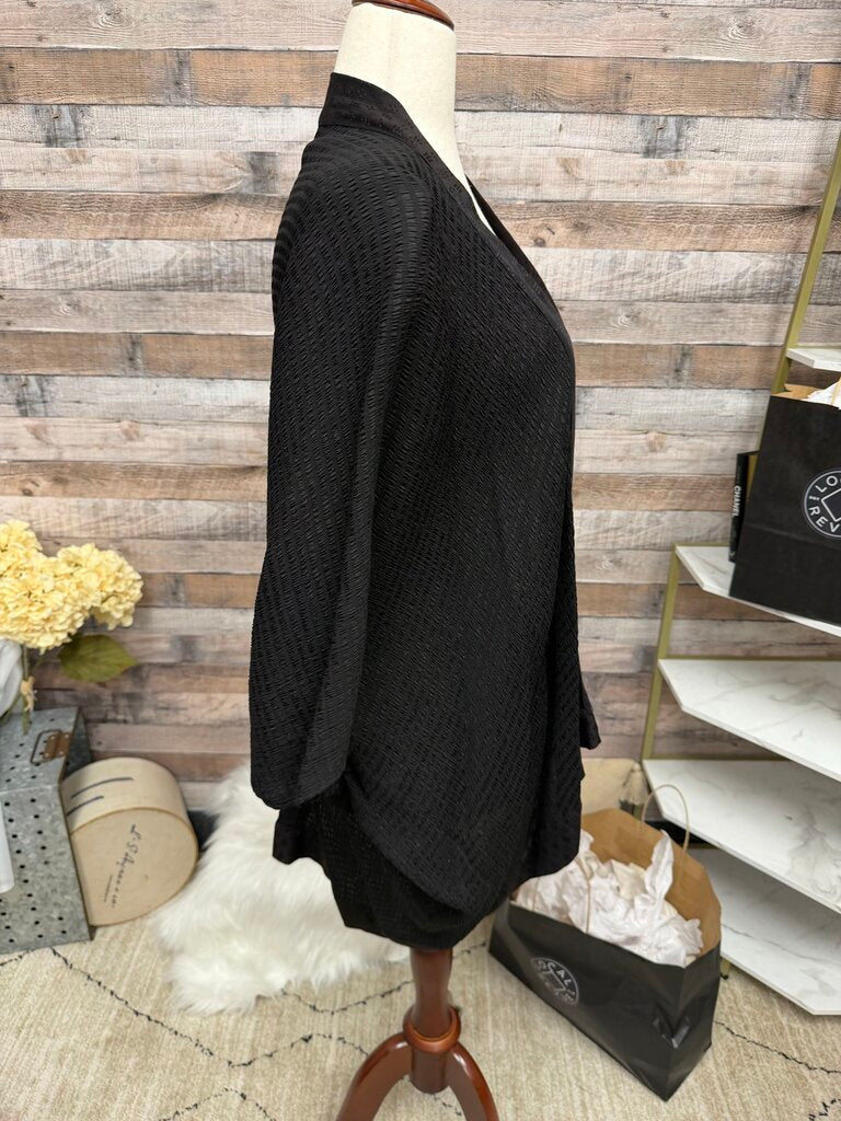 Nagada Egypt Black Textured Shawl