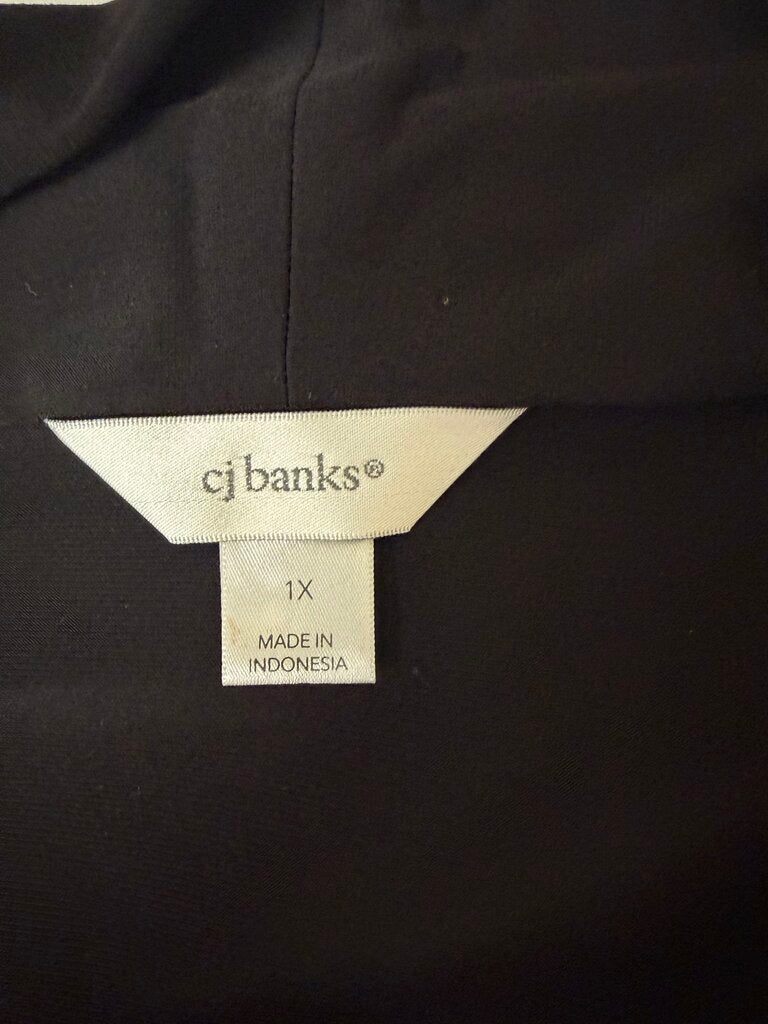 CJ Banks Black Cardigan