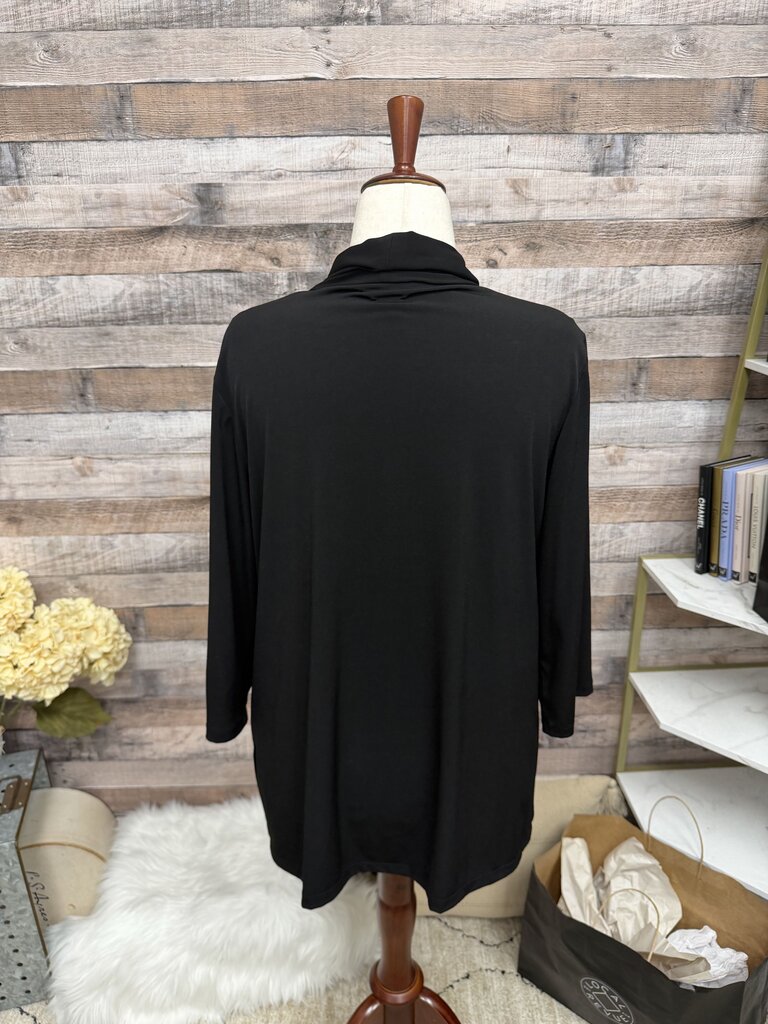 CJ Banks Black Cardigan