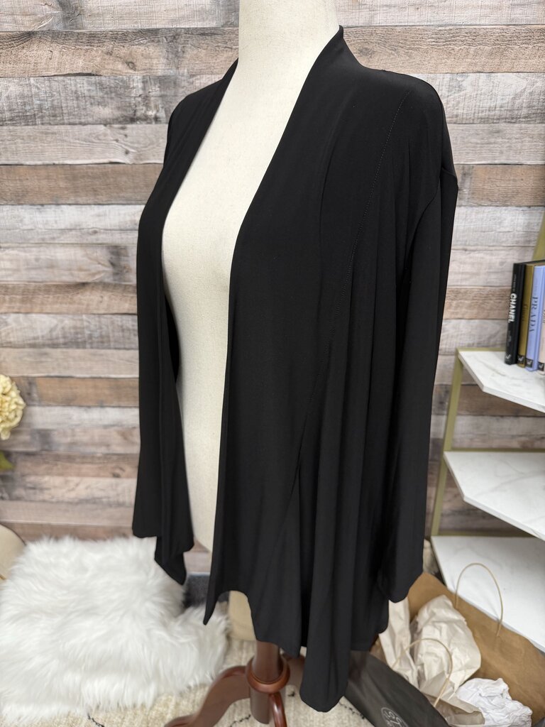 Travel Elements Black Stretch Cardigan