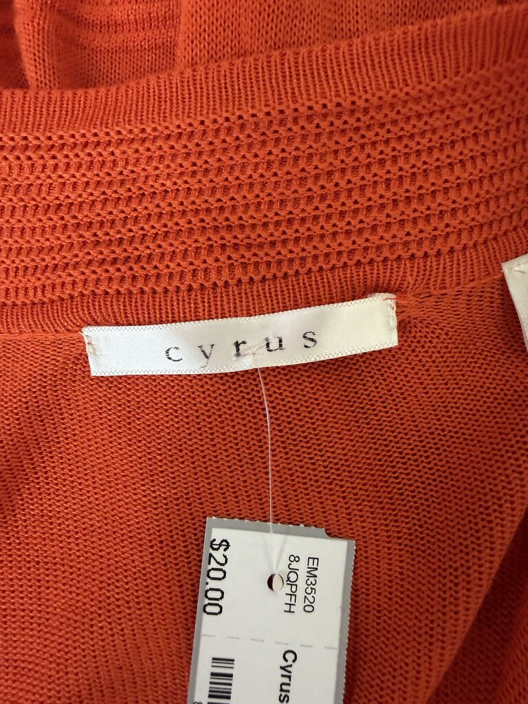 Cyrus Orange Cardigan