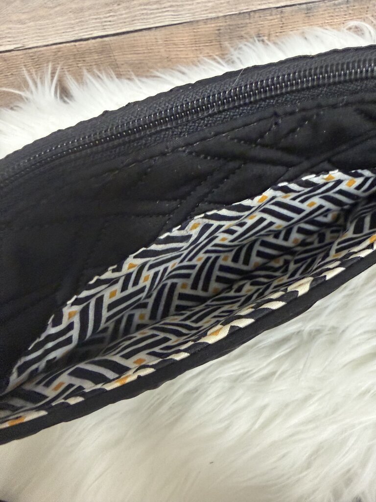 Vera Bradley Black Quilted Clutch Crossbody