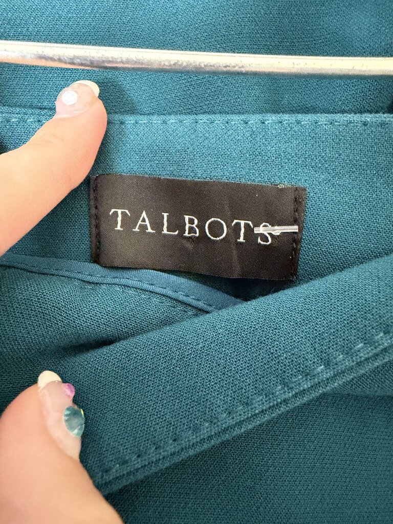 Talbots Teal Providence Pants