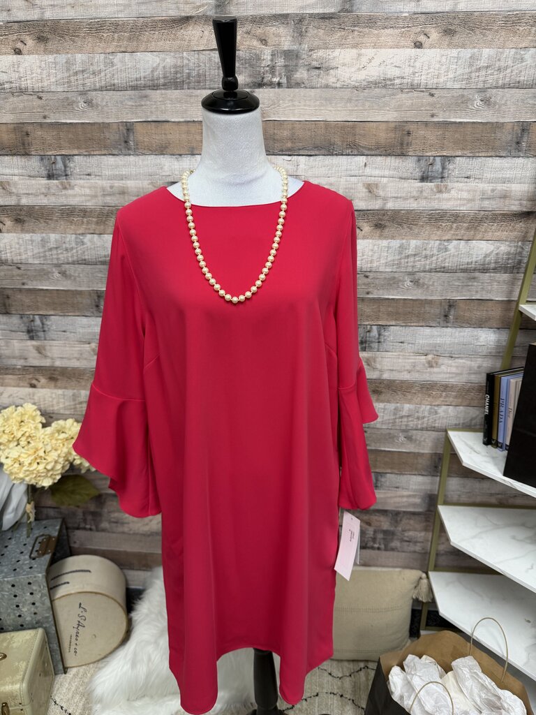 Caroline Rose Pink Shift Dress