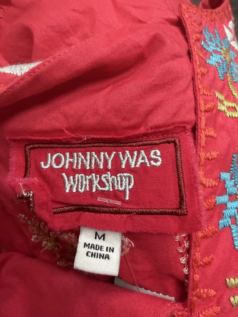 Johny Was Workshop Floral Embroidered Tunic