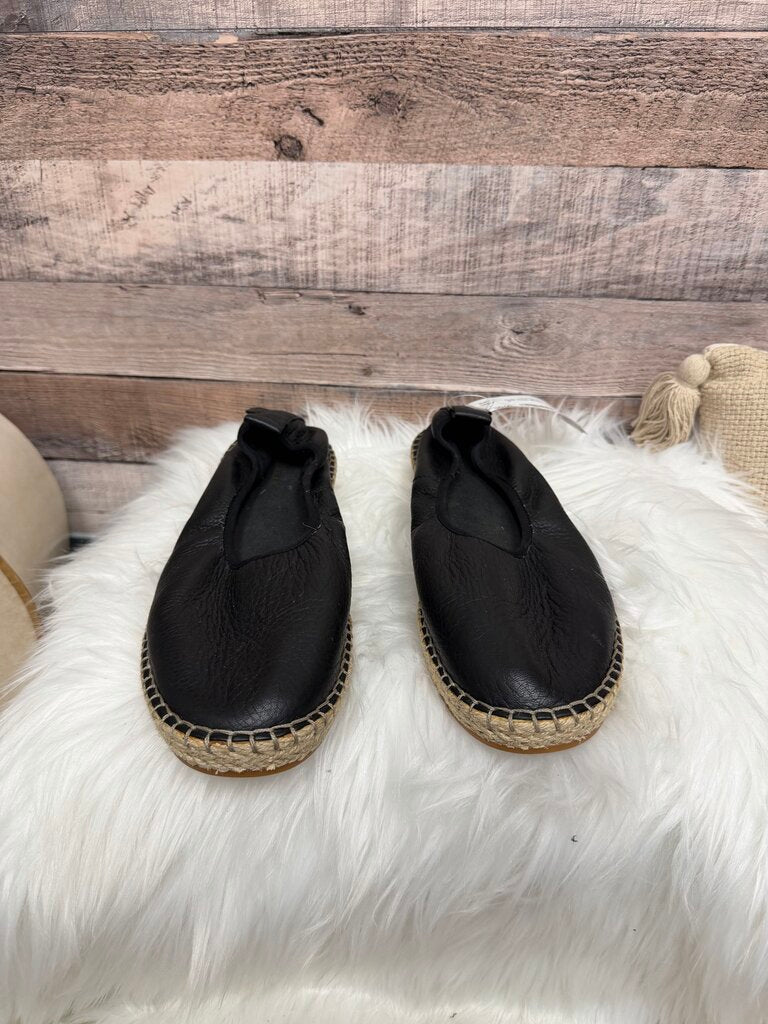 Cole Haan Black Leather Flats