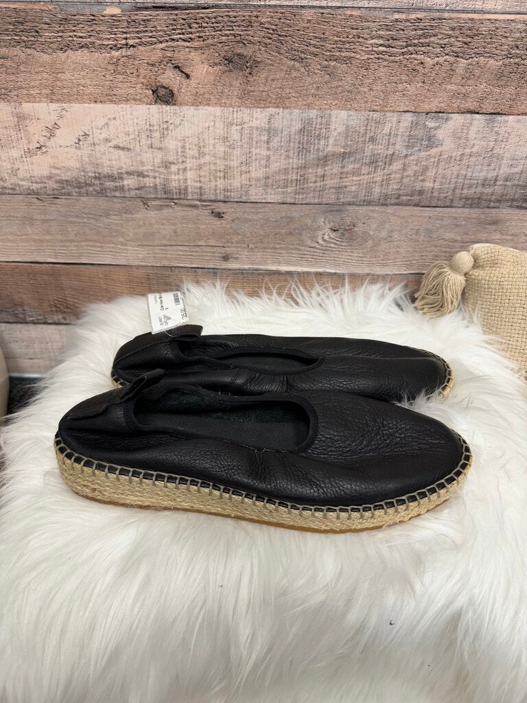Cole Haan Black Leather Flats