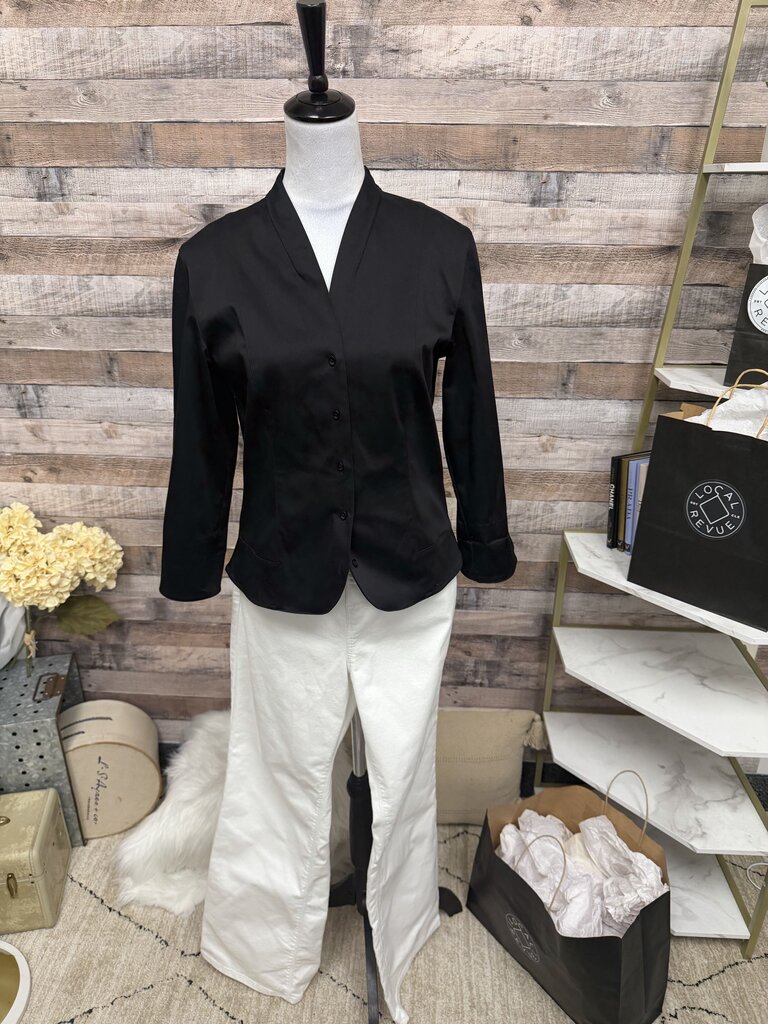 NWT Talbots Black Stretch Blazer