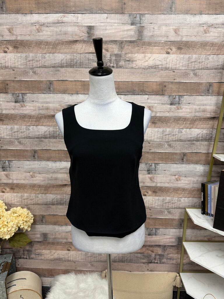 Talbots Sleeveless Fitted Zip Side Top