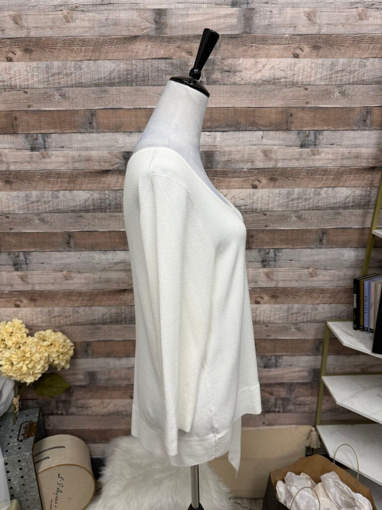 NWT Coldwater Creek White Long Sleeve XL