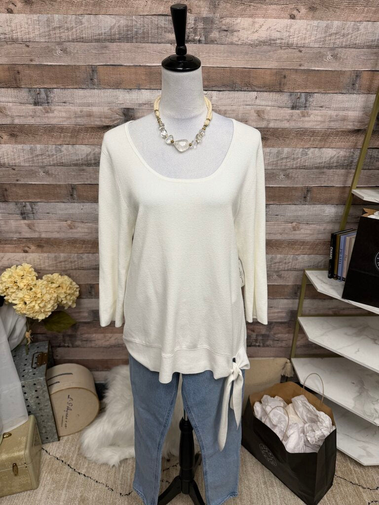 NWT Coldwater Creek White Long Sleeve XL