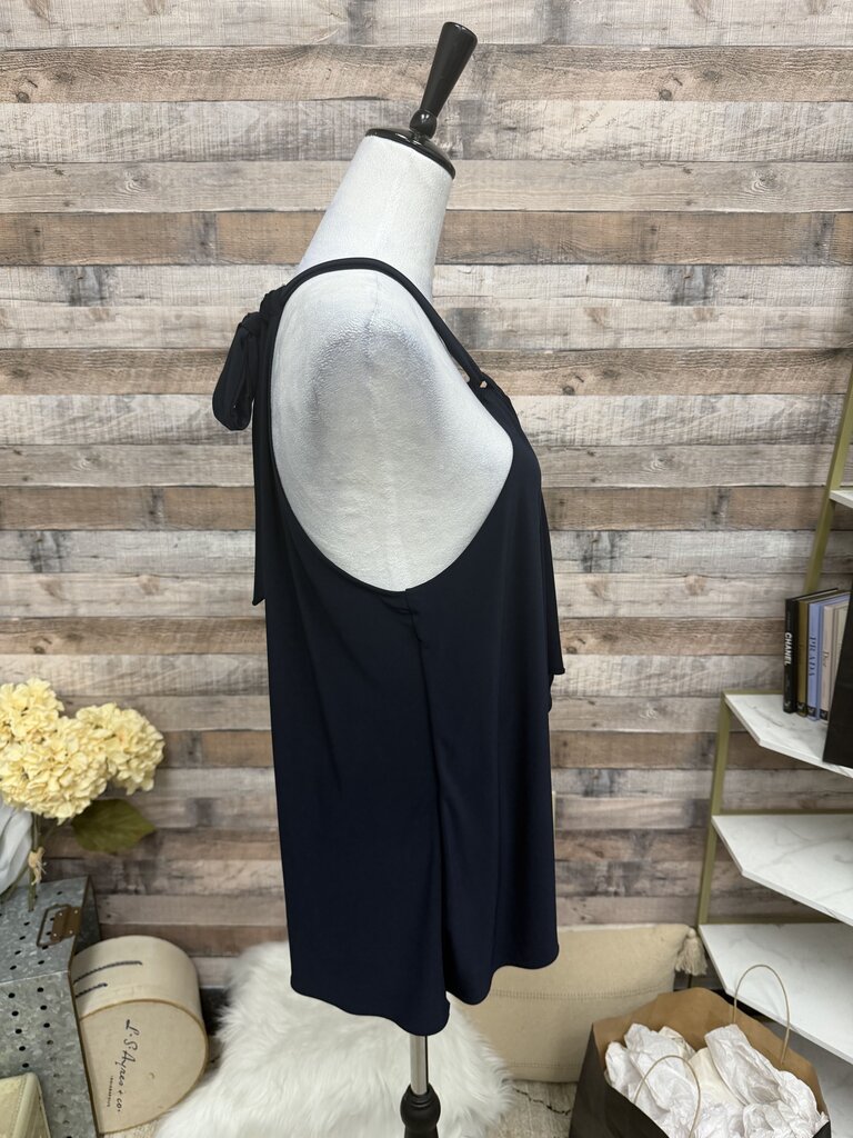 Chaps Black Tank Top XL