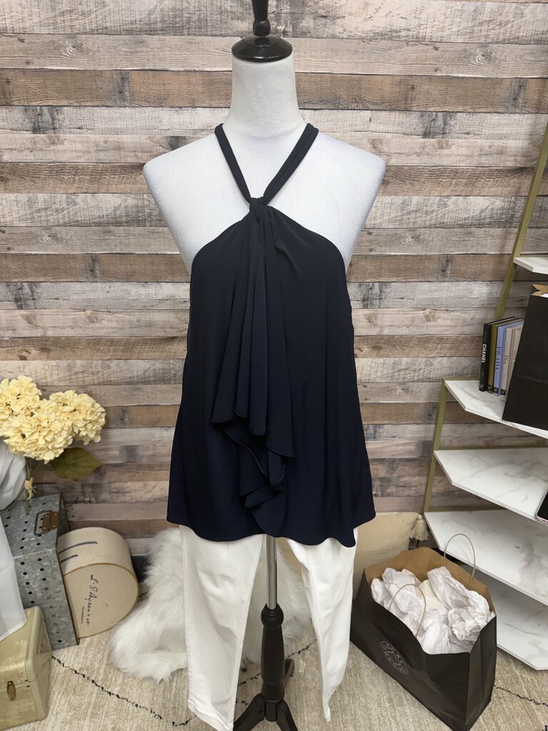 Chaps Black Tank Top XL