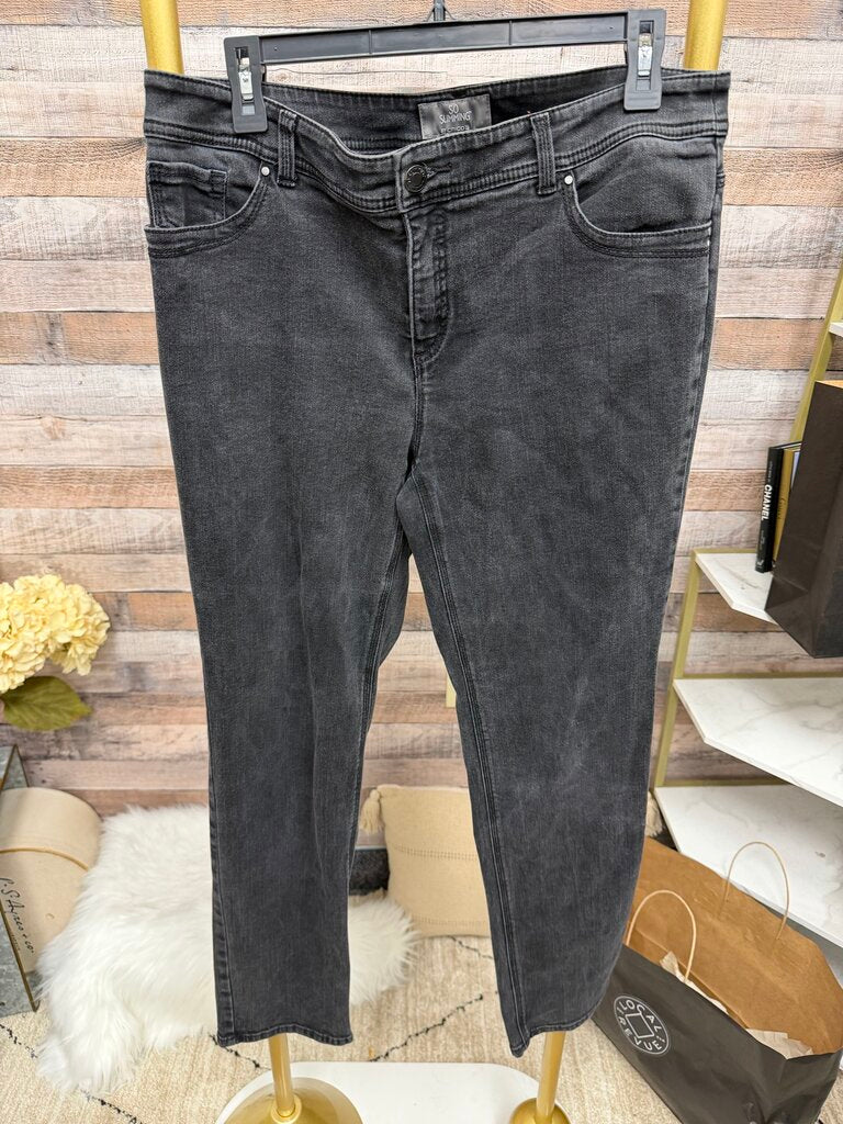 Chico's Black Skinny Jeans L