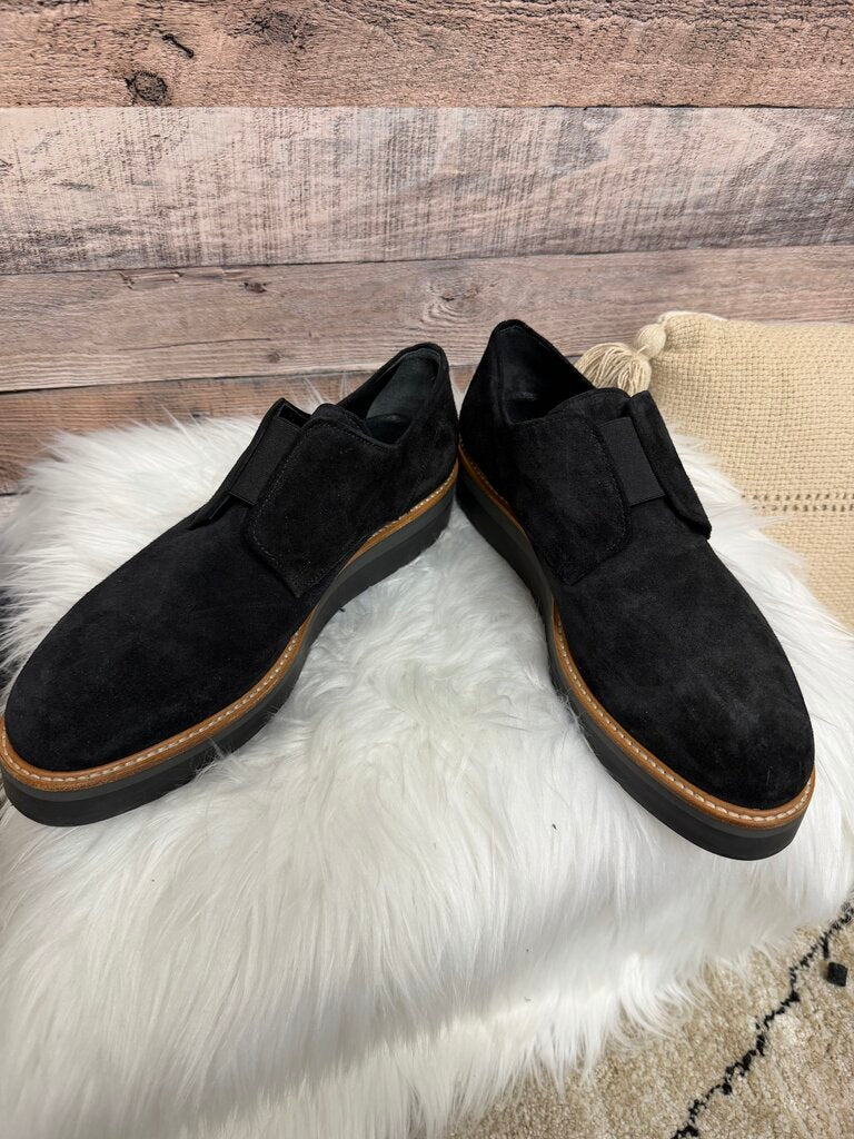 Vince Suede Slip-On Oxford Loafers