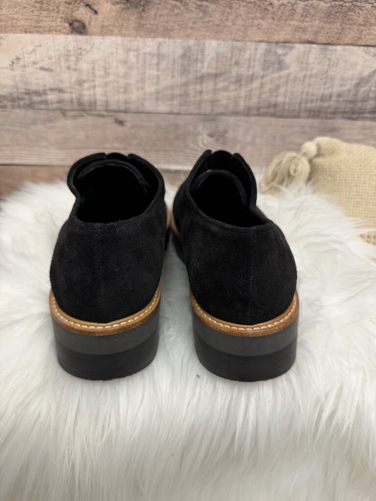 Vince Suede Slip-On Oxford Loafers
