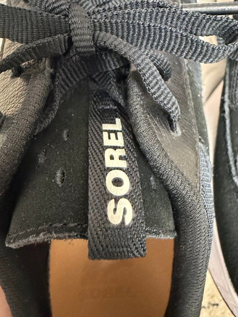 Sorel Black Tennis Shoes 9.5