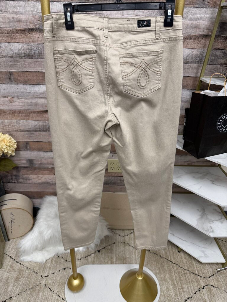Earl Slim Fit Khaki Denim
