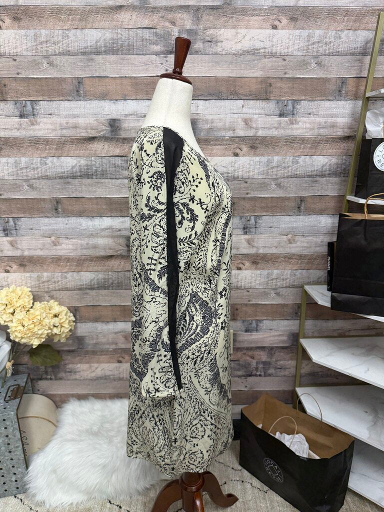 Graham & Spencer Paisley Damask Print Top L