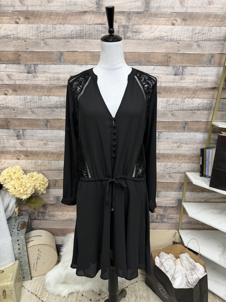 Heartloom Black Lace Detail Dress M