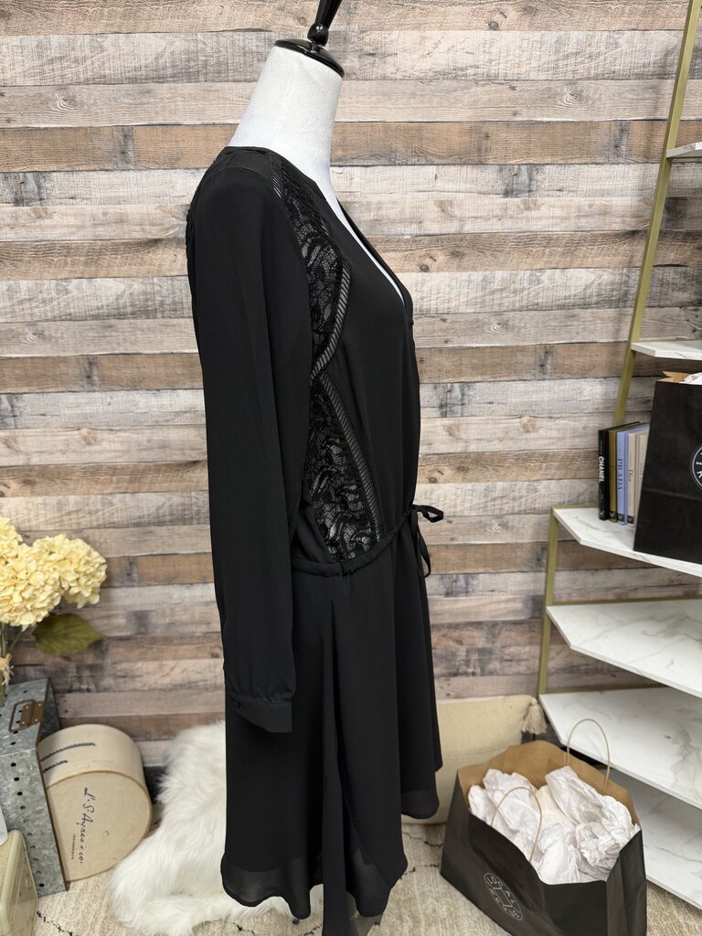 Heartloom Black Lace Detail Dress M