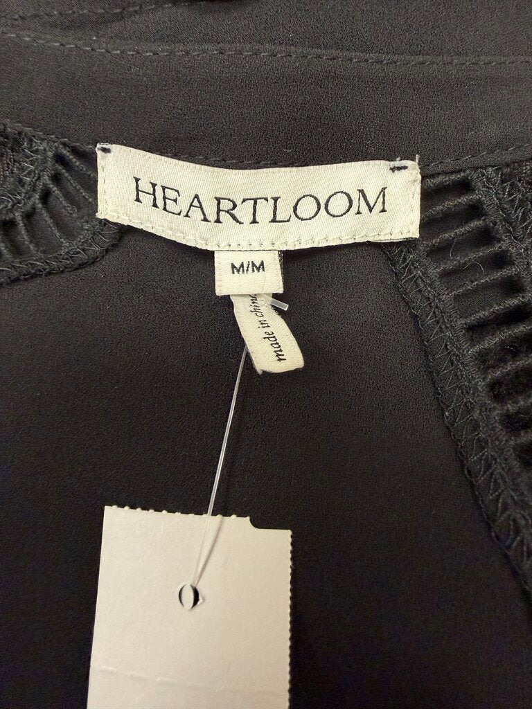 Heartloom Black Lace Detail Dress M
