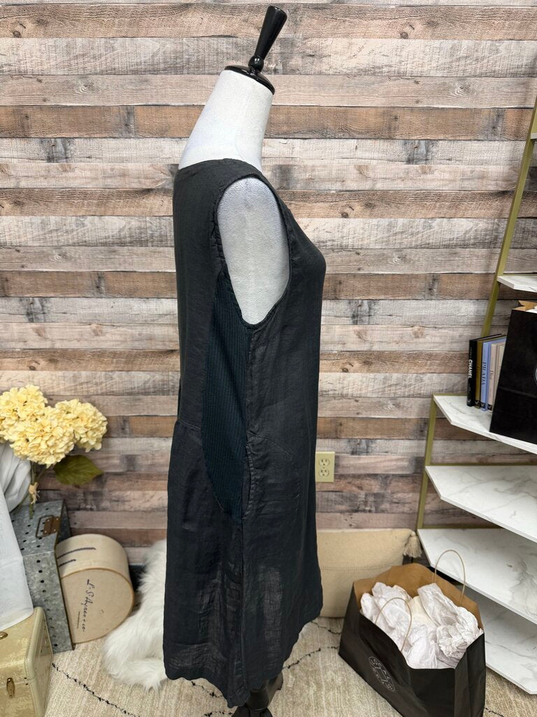 CP Shades Black Sleeveless Shift Dress M