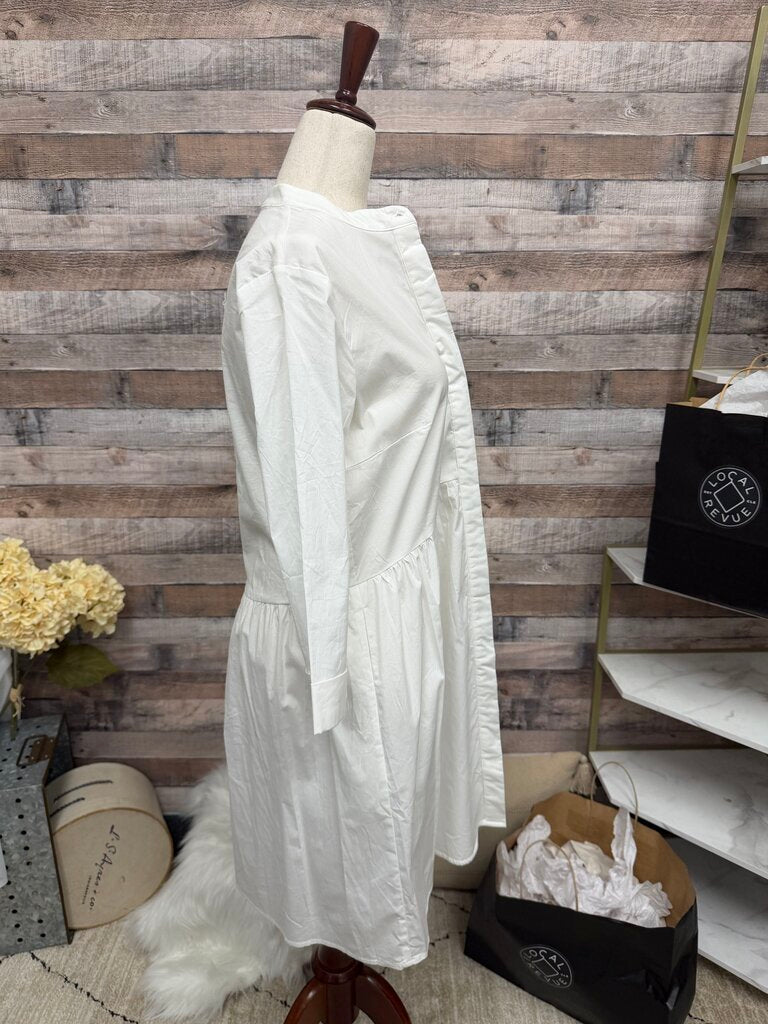 Tuckernuck Royal White Shirt Dress M