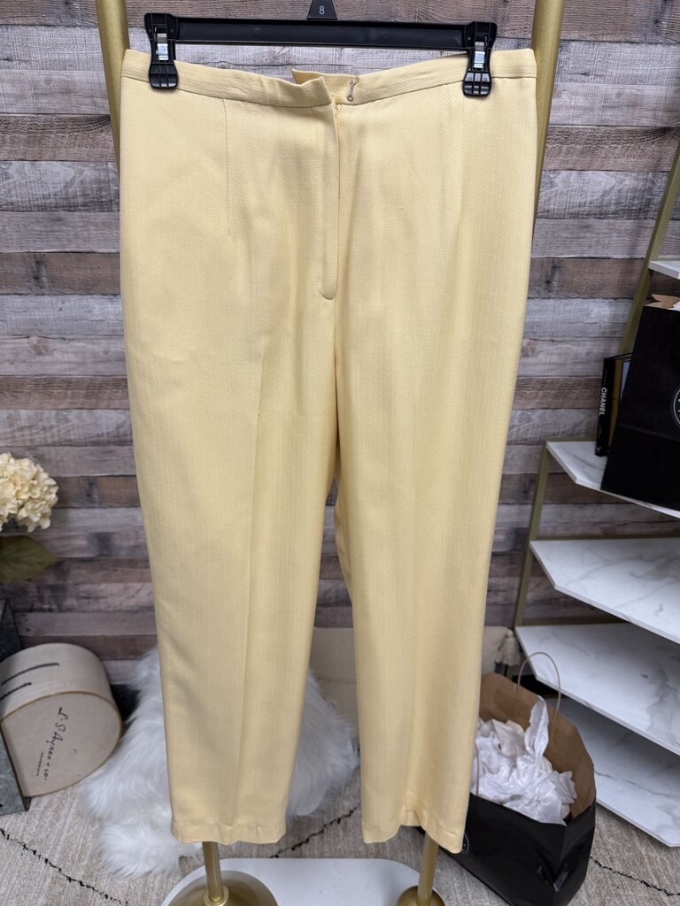 Pendleton Silk & Wool Yellow Trousers