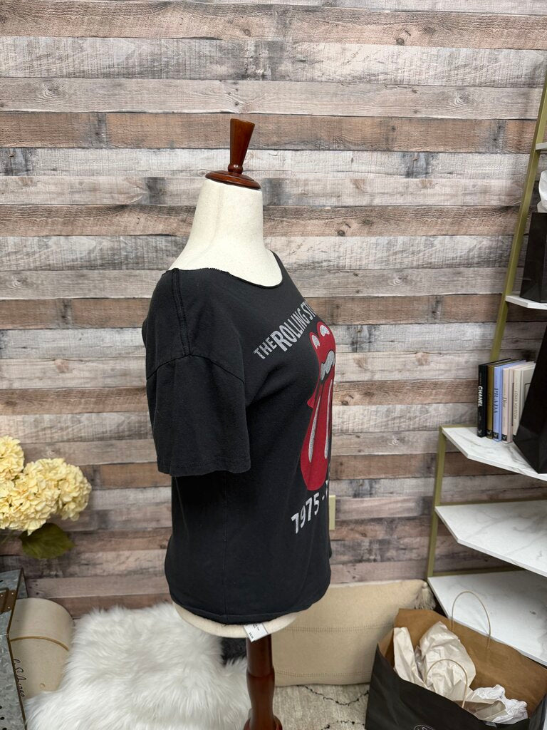 Rolling Stone 1975 US Tour Grey Graphic Tee