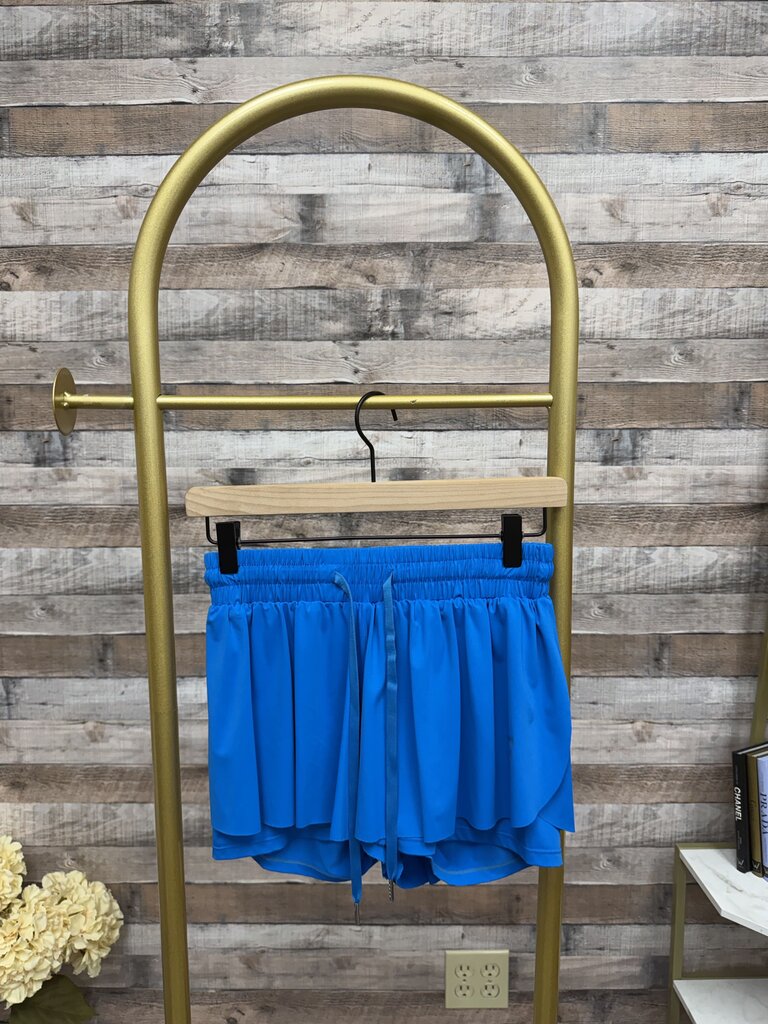 Running Sports Blue Athletic Shorts M