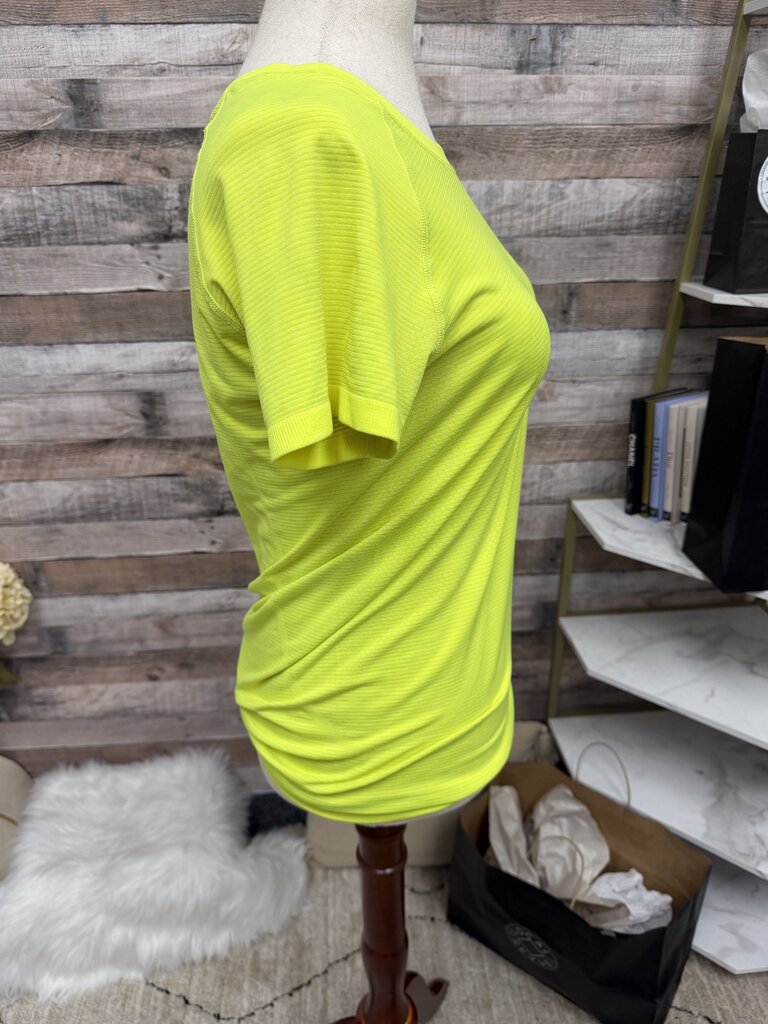 Lululemon Yellow Neon Tech Short Sleeve Tee