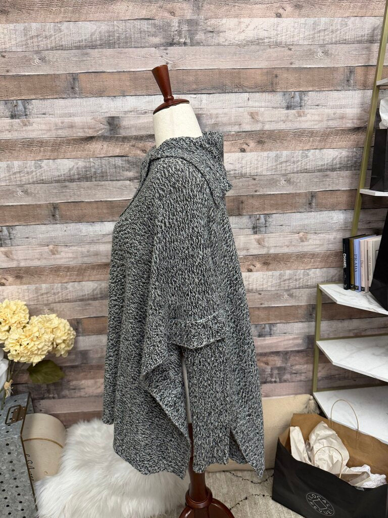 RD Style Grey Knit Turtleneck Sweater M