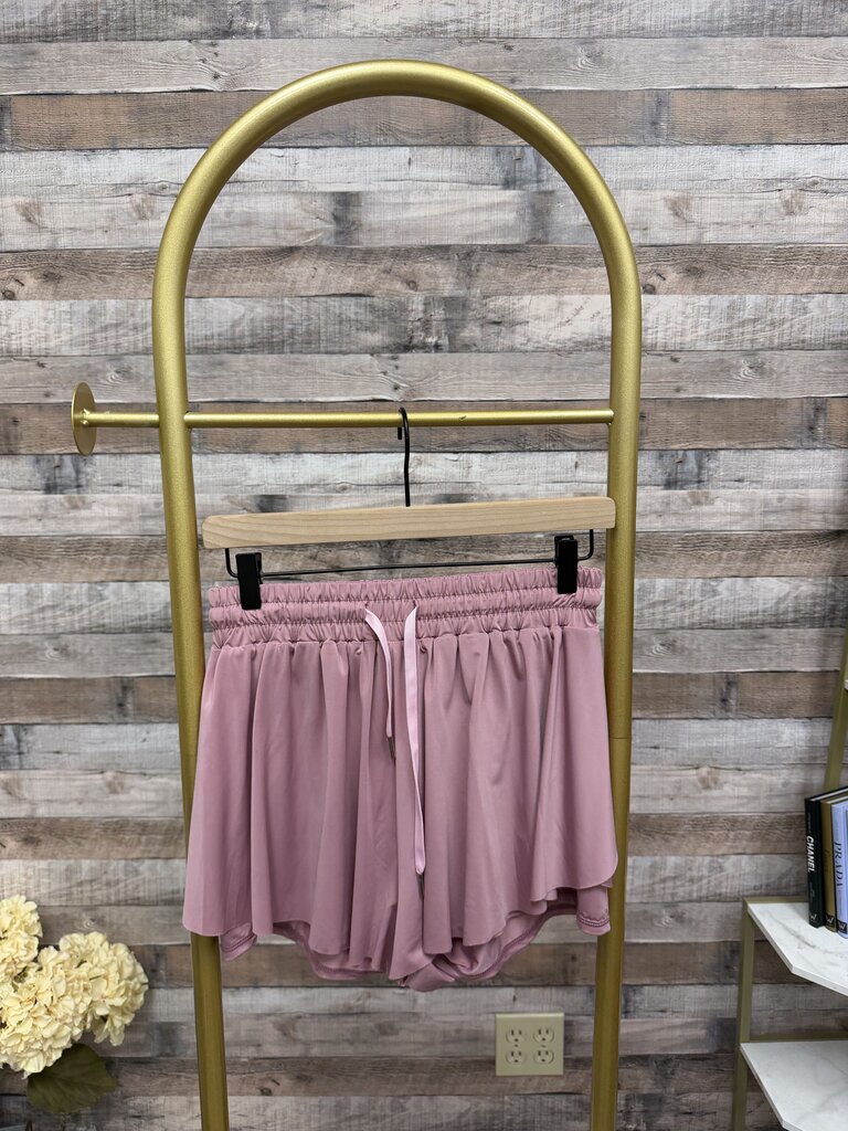 Running Sports Pink Athletic Shorts M