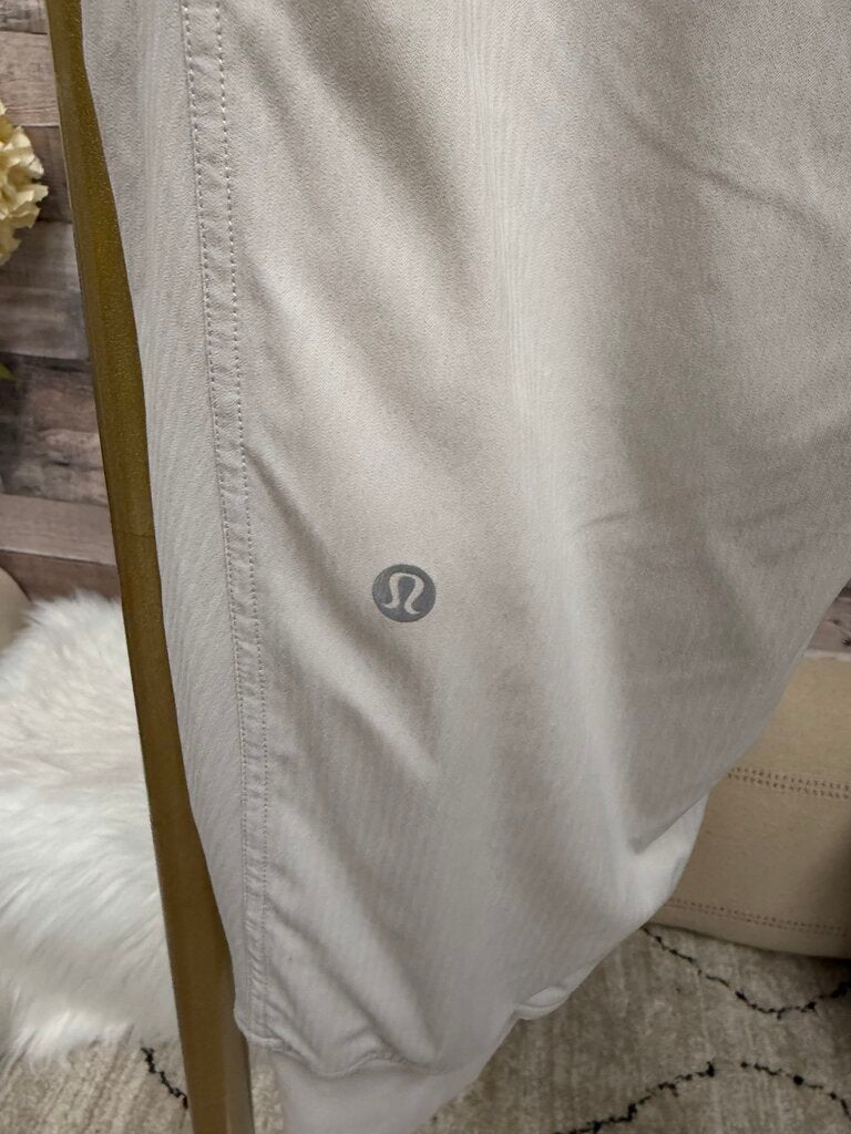 Lululemon White Athletic Joggers