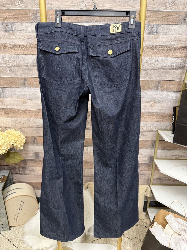 Michael Kors Low Rise Flare Jeans 6