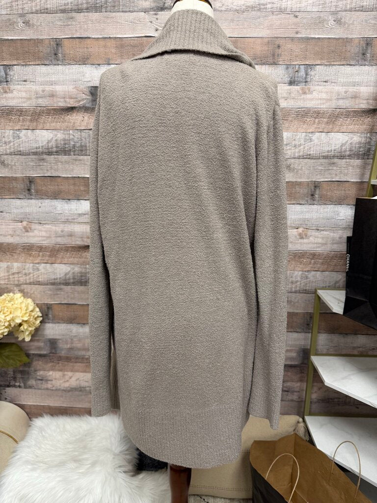 BareFoot Dreams CozyChic Lite Light Grey Cardigan