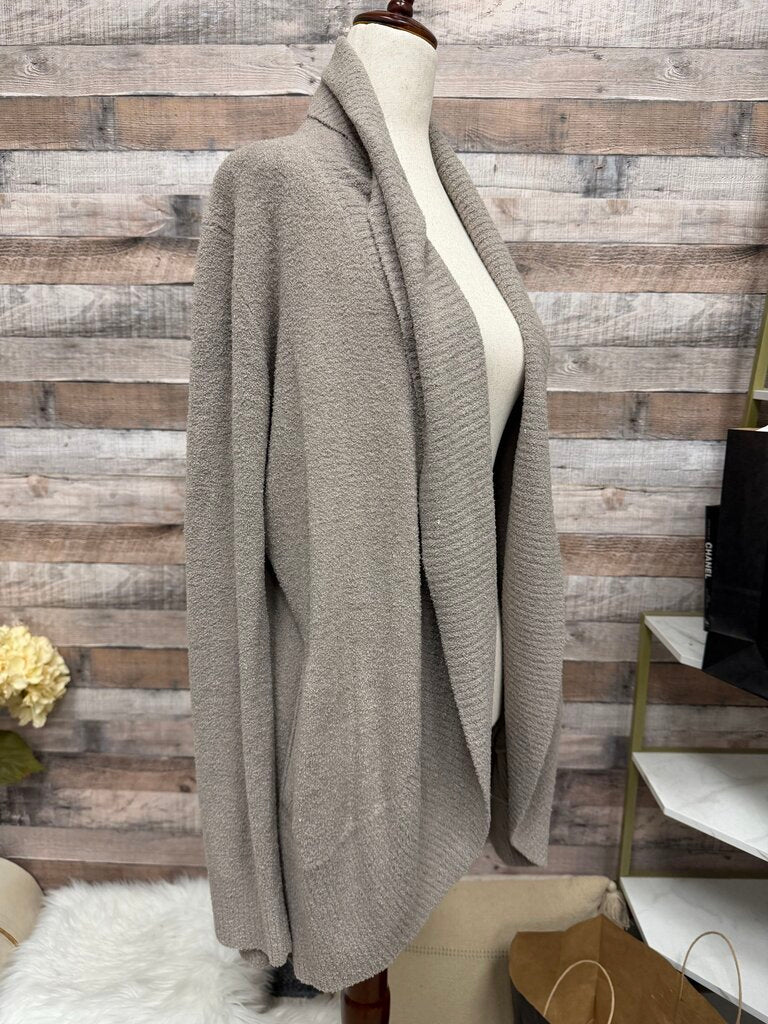 BareFoot Dreams CozyChic Lite Light Grey Cardigan