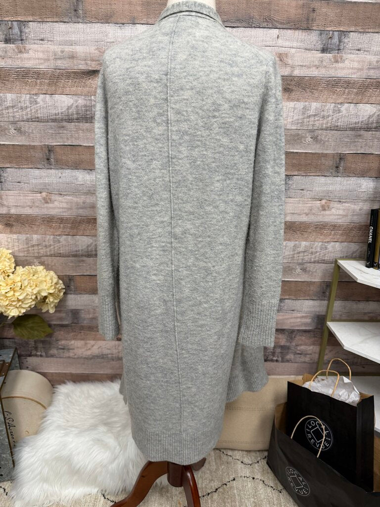 Banana Republic Heather Grey Knit Cardigan