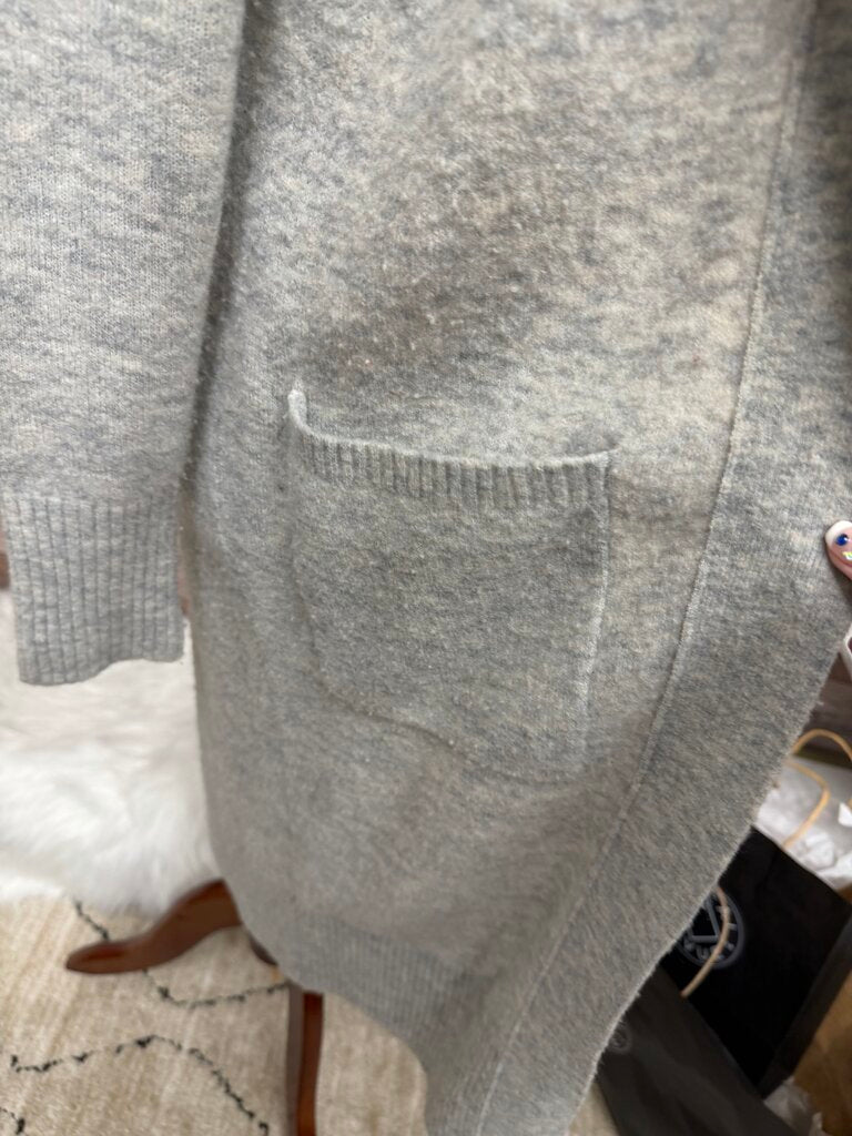 Banana Republic Heather Grey Knit Cardigan