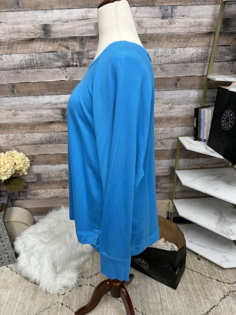 NWT Athelta Blue Crewneck