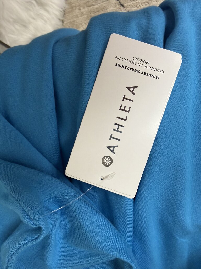 NWT Athelta Blue Crewneck