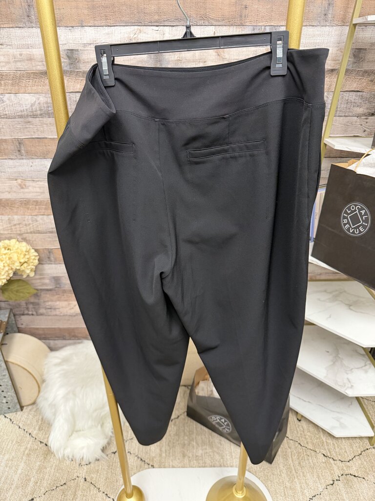 Athelta Black Straight Leg Pant